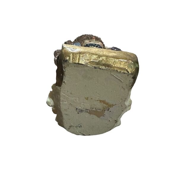 Miniature Snowman & small snowman on Sled Holiday Decor Christmas 4” tall - Picture 4 of 8